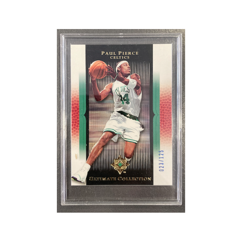 PAUL PIERCE 2005-06 UPPER DECK ULTIMATE COLLECTION BLUE 023/125