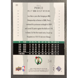 PAUL PIERCE 2009-10 UPPER DECK EXQUISITE COLLECTION 107/199