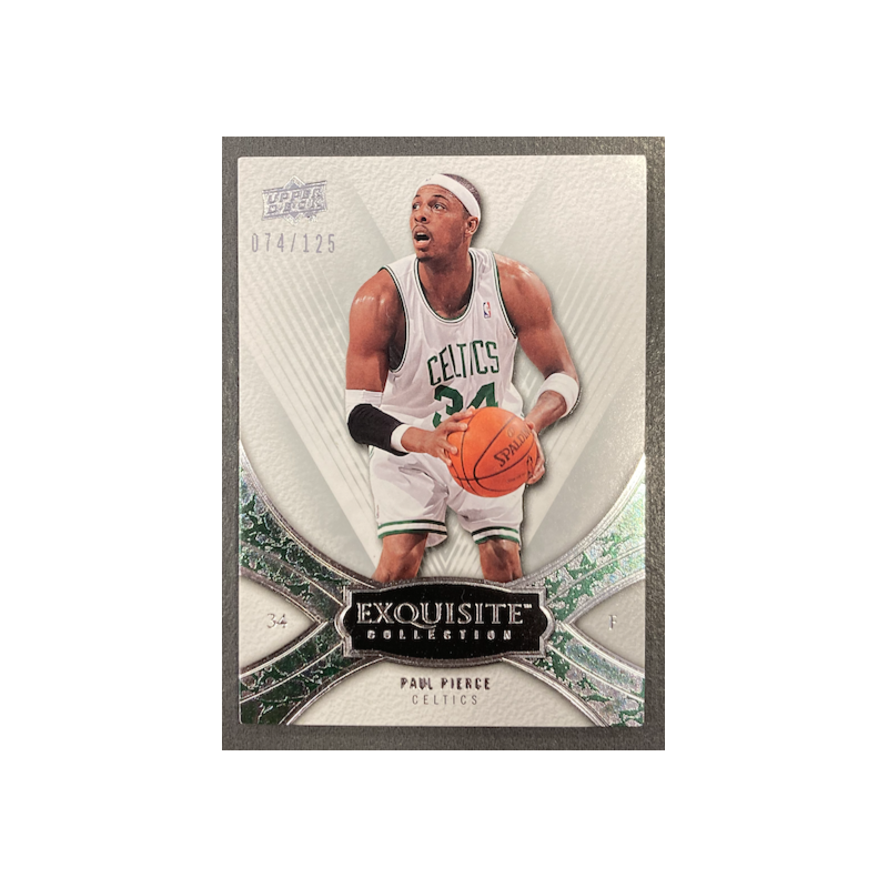 PAUL PIERCE 2008-09 UPPER DECK EXQUISITE COLLECTION /125