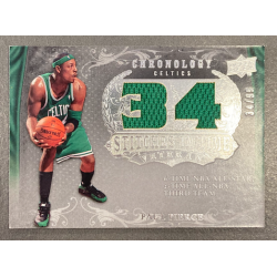 PAUL PIERCE 2007-08 UPPER DECK CHRONOLOGY STITCHES IN TIME JERSEY /99