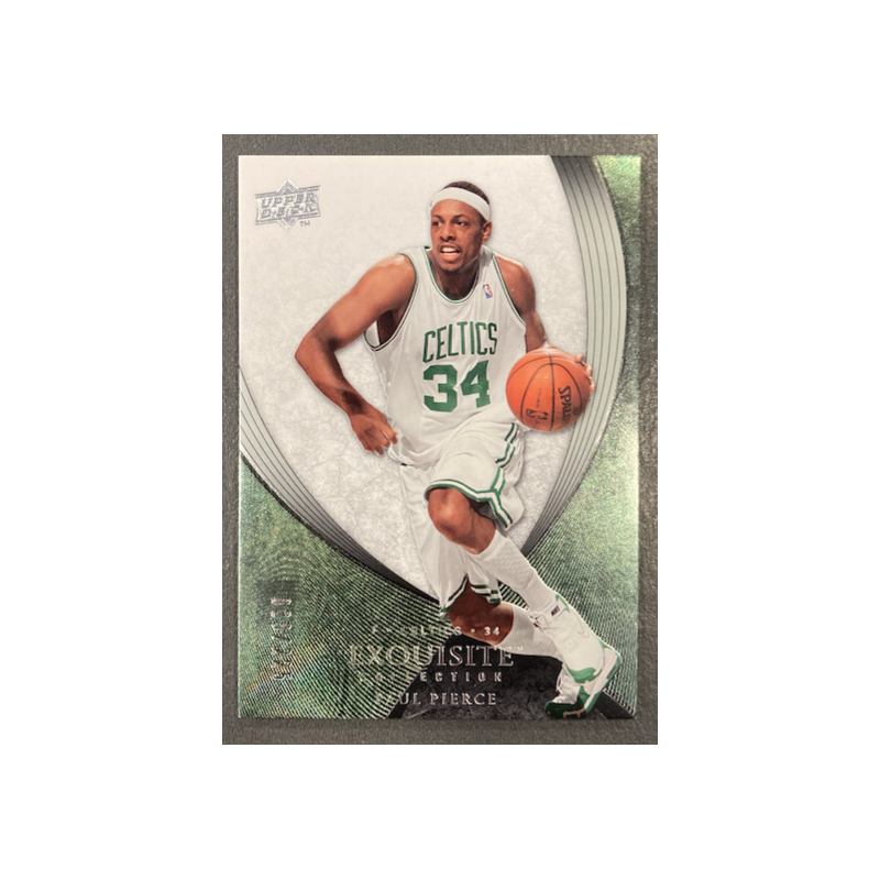 PAUL PIERCE 2007-08 UD EXQUISITE COLLECTION 29/225