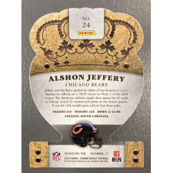 ALSHON JEFFERY 2014 PANINI CROWN ROYALE BRONZE