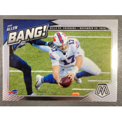 JOSH ALLEN 2021 PANINI MOSAIC BANG