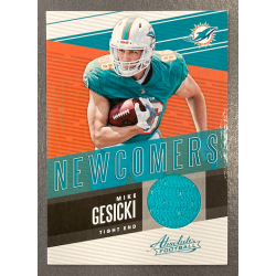 MIKE GESICKI 2018 PANINI ABSOLUTE NEWCOMERS ROOKIE JERSEY