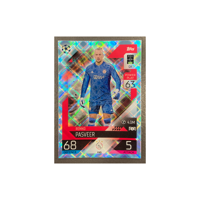 REMKO PASVEER 2022-23 TOPPS MATCH ATTAX CRYSTAL - 245