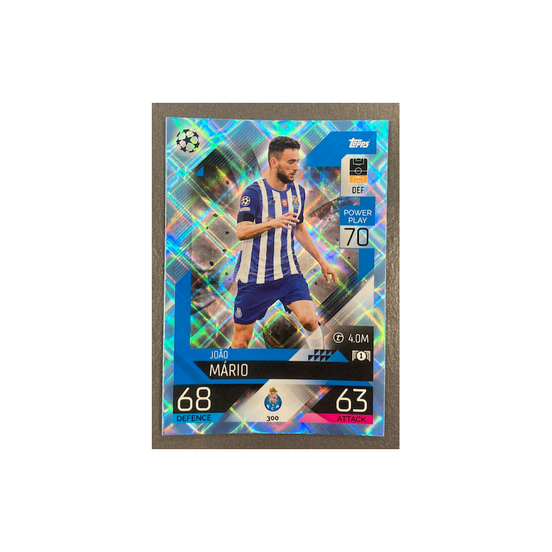 JOAO MARIO 2022-23 TOPPS MATCH ATTAX CRYSTAL - 300