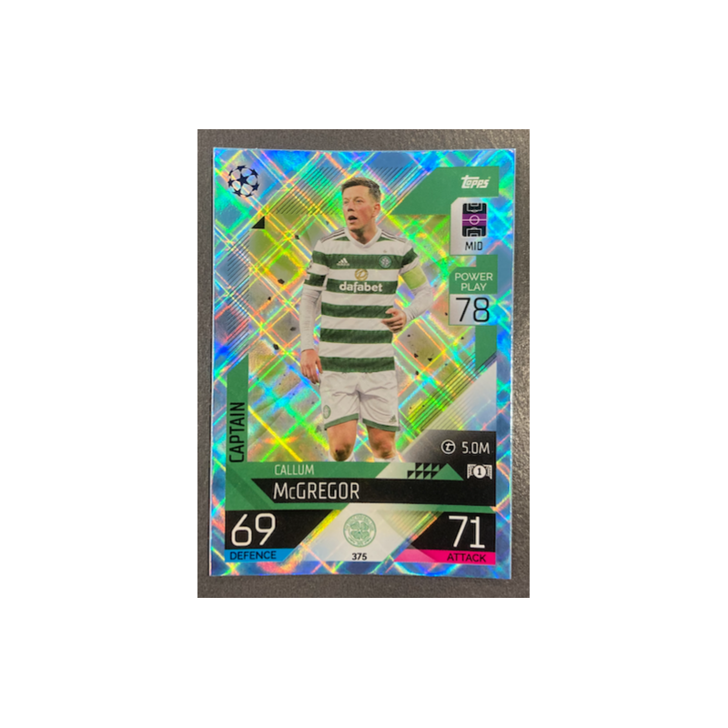 CALLUM MCGREGOR 2022-23 TOPPS MATCH ATTAX CRYSTAL - 375