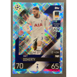 MATT DOHERTY 2022-23 TOPPS MATCH ATTAX CRYSTAL - 71