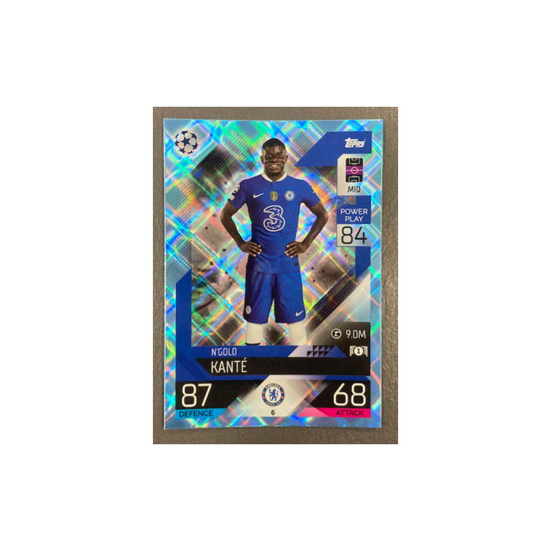 N'GOLO KANTE 2022-23 TOPPS MATCH ATTAX CRYSTAL - 6