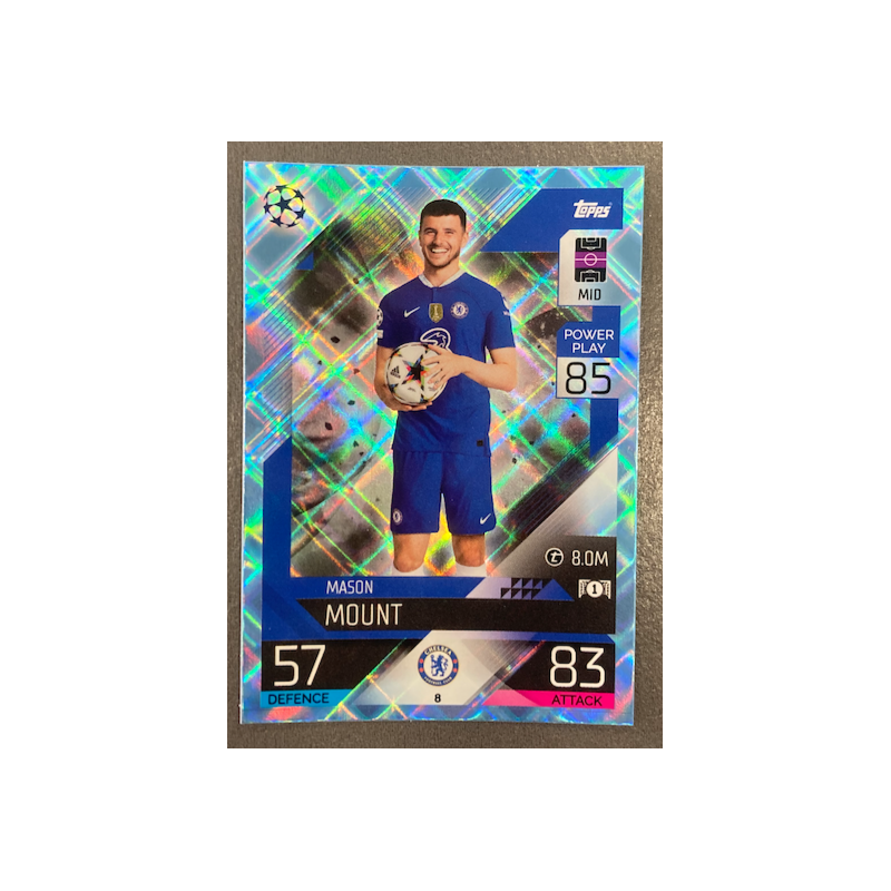 MASON MOUNT 2022-23 TOPPS MATCH ATTAX CRYSTAL - 8