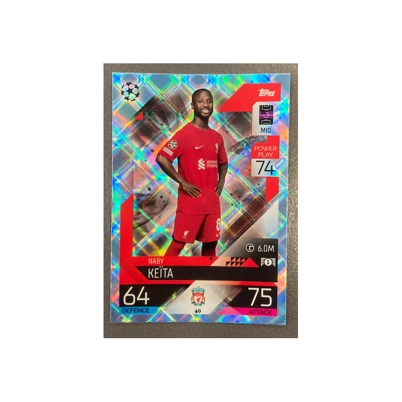 NABY KEITA 2022-23 TOPPS MATCH ATTAX CRYSTAL - 40