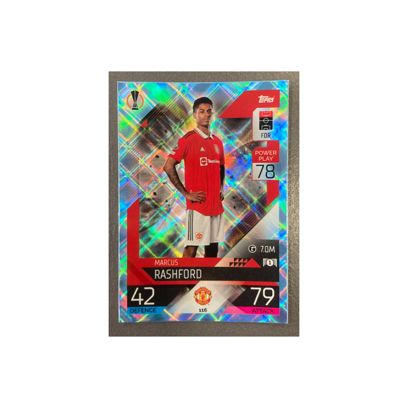 MARCUS RASHFORD 2022-23 TOPPS MATCH ATTAX CRYSTAL - 116