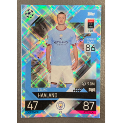 ERLING HAALAND 2022-23 TOPPS MATCH ATTAX CRYSTAL - 27