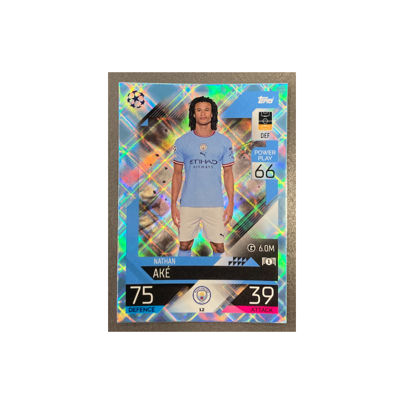 NATHAN AKÉ 2022-23 TOPPS MATCH ATTAX CRYSTAL - 12