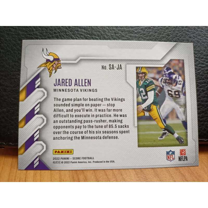 JARED ALLEN 2022 PANINI SCORE SACK ATTACK
