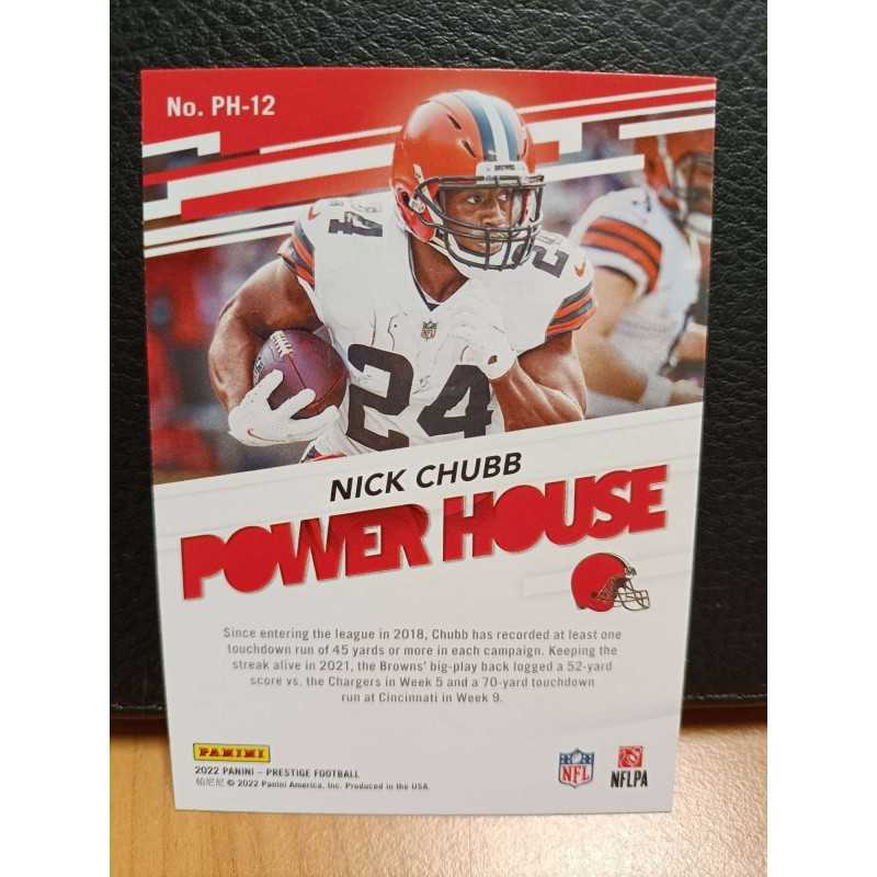 NICK CHUBB 2022 PANINI PRESTIGE POWER HOUSE