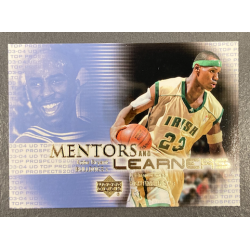 LEBRON JAMES / KOBE BRYANT 2003-04 UD TOP PROSPECTS MENTORS AND LEARNERS - ML5