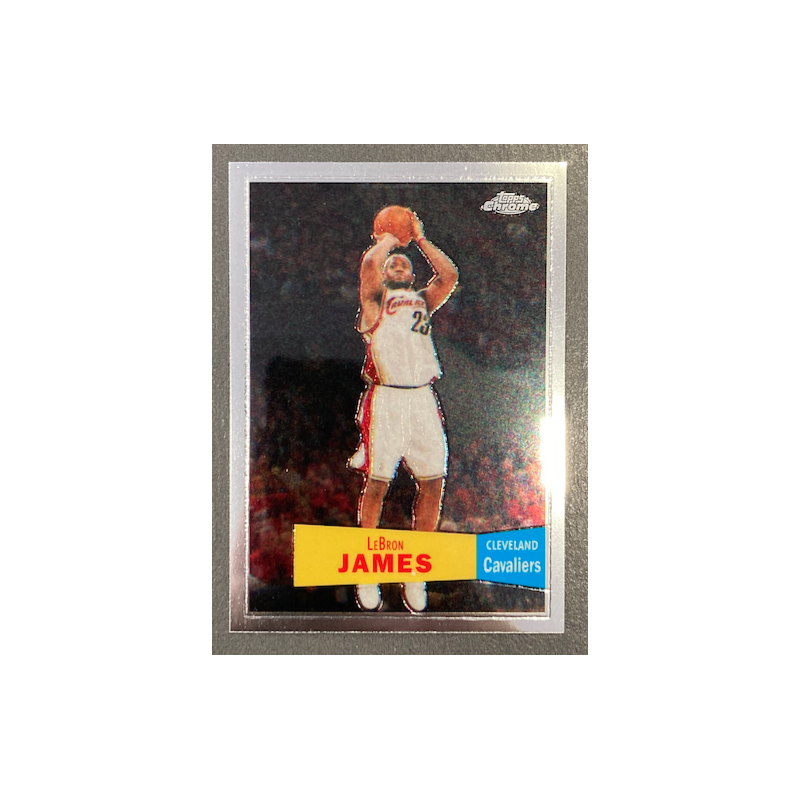 2007-08 LEBRON JAMES Topps Chrome 23