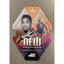 DONOVAN MITCHELL 2017-18 PANINI ASCENSION NEW FRONTIERS DIE CUT - 10