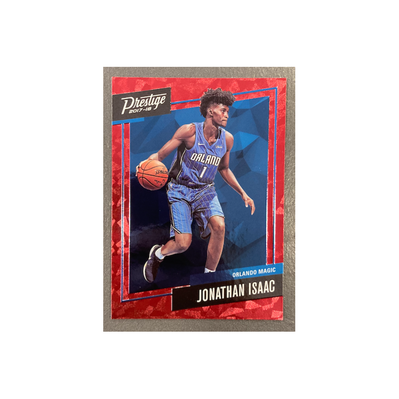 JONATHAN ISAAC 2017-18 PANINI PRESTIGE MICRO ETCH ROOKIE RED - 6
