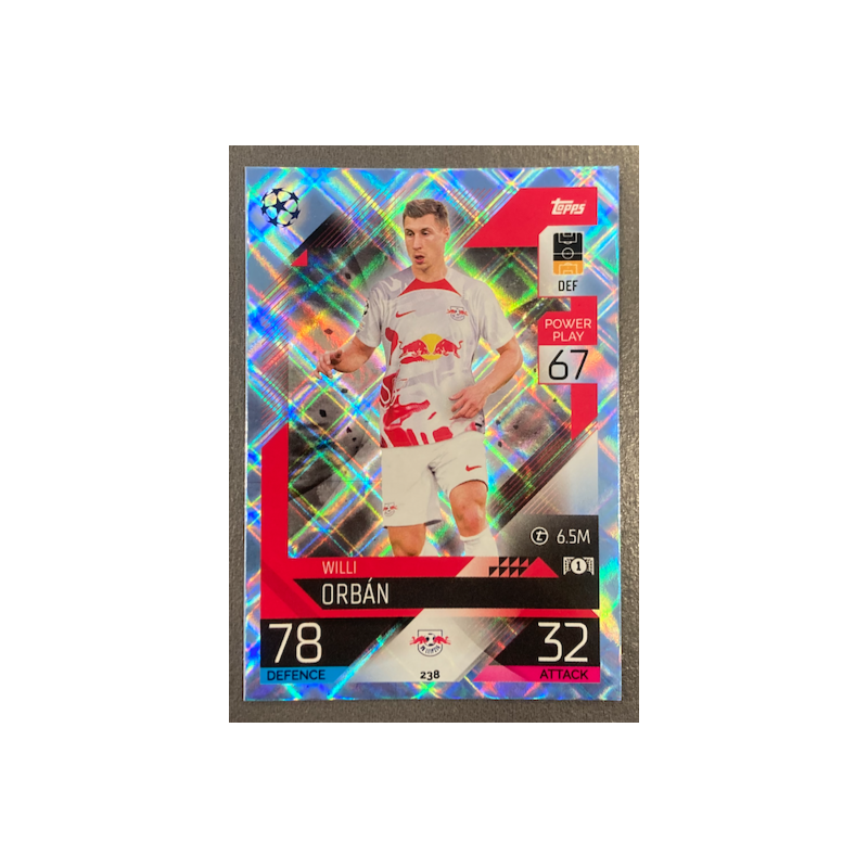 WILLI ORBAN 2022-23 TOPPS MATCH ATTAX CRYSTAL - 238