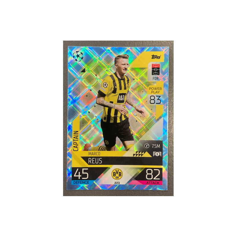 MARCO REUS 2022-23 TOPPS MATCH ATTAX CRYSTAL - 223