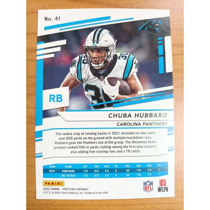 CHUBA HUBBARD 2022 PANINI PRESTIGE
