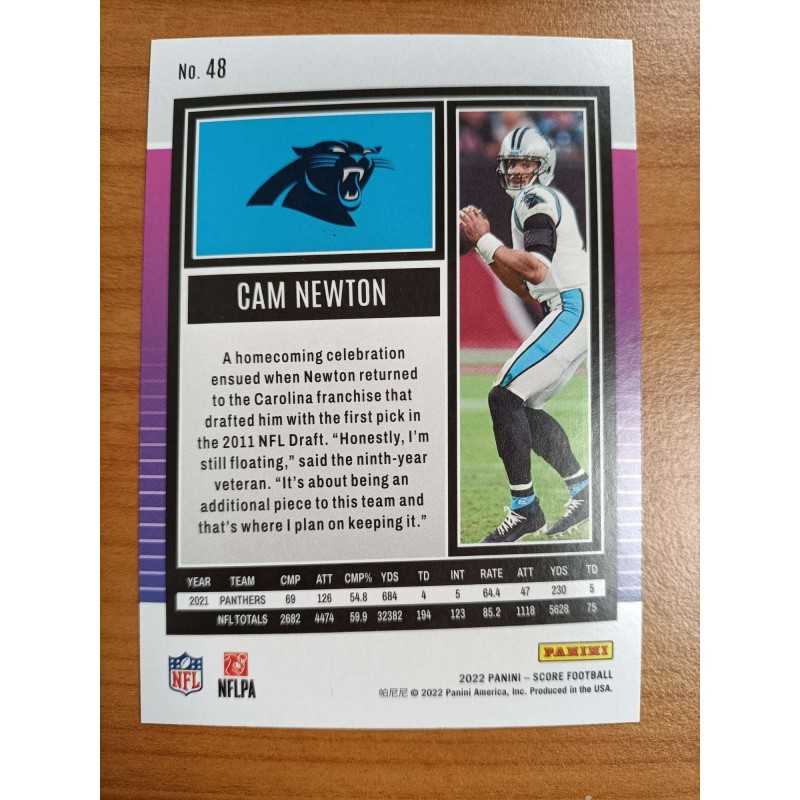 CAM NEWTON 2022 PANINI SCORE