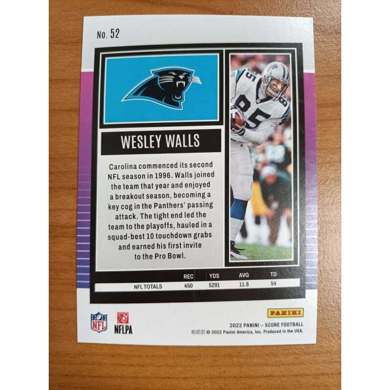 WESLEY WALLS 2022 PANINI SCORE