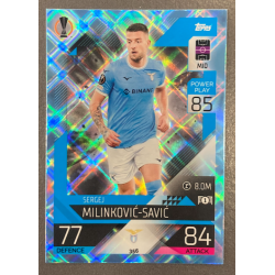 SERGEJ MILINKOVIC-SAVIC 2022-23 TOPPS MATCH ATTAX CRYSTAL - 356