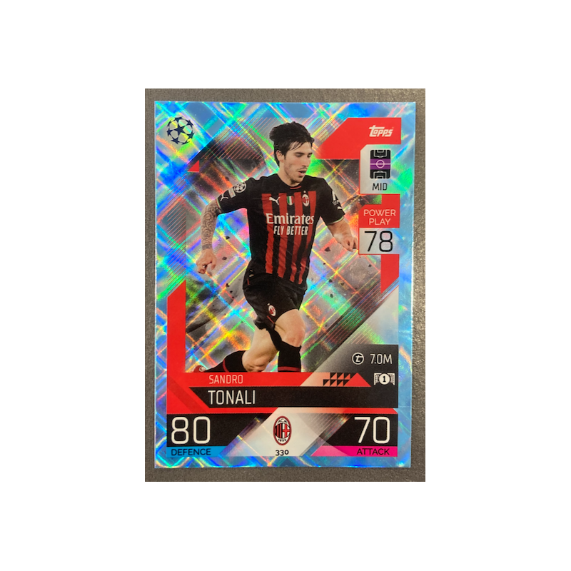 SANDRO TONALI 2022-23 TOPPS MATCH ATTAX CRYSTAL - 330