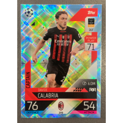 DAVIDE CALABRIA 2022-23 TOPPS MATCH ATTAX CRYSTAL - 329