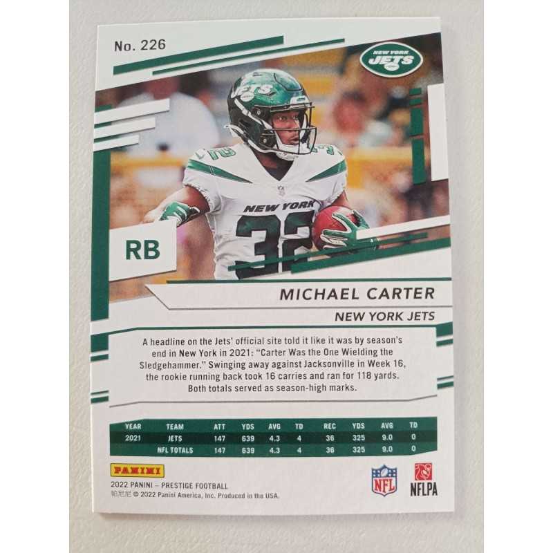 MICHAEL CARTER 2022 PANINI PRESTIGE