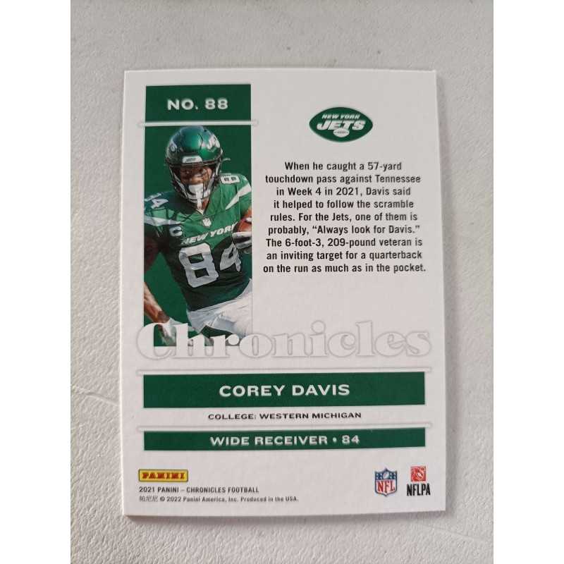COREY DAVIS 2021 PANINI CHRONICLES