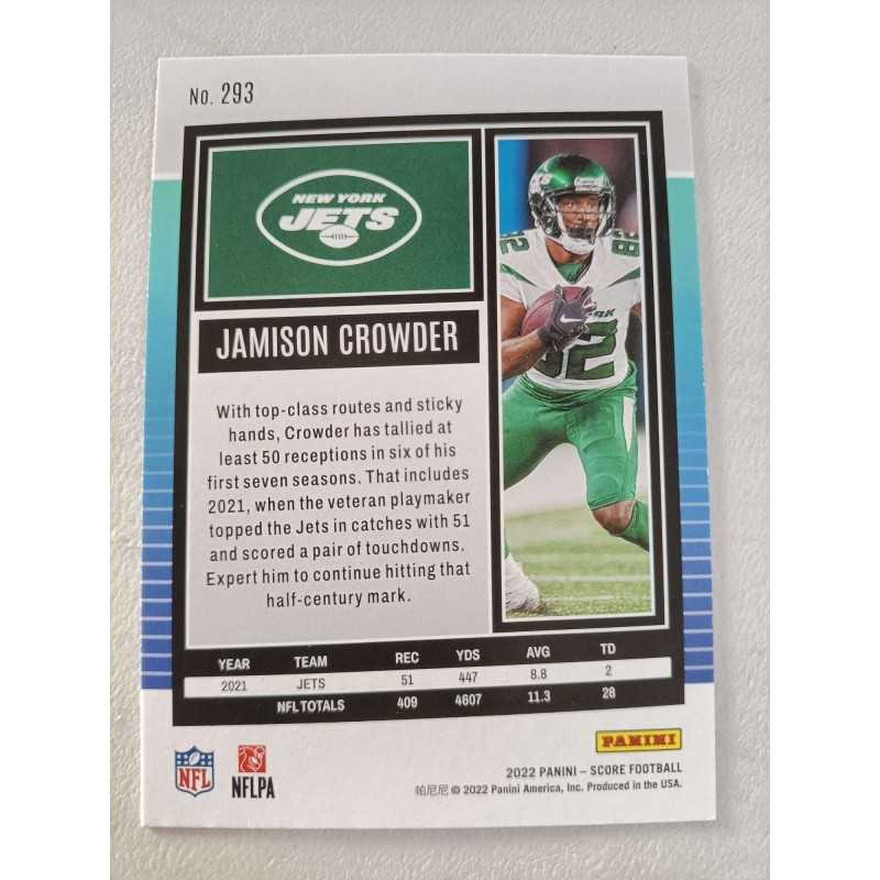 JAMISON CROWDER 2022 PANINI SCORE