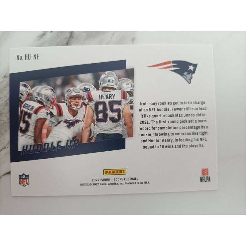 PATRIOTS HUDDLE UP 2022 PANINI SCORE