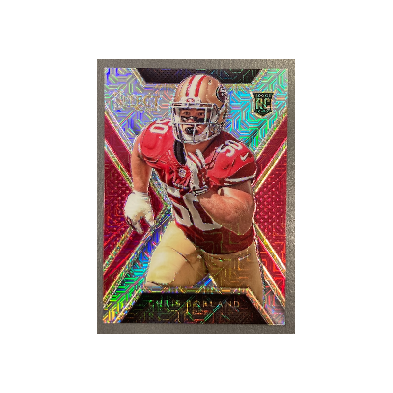 CHRIS BORLAND 2014 PANINI SELECT MOJO PRIZM ROOKIE