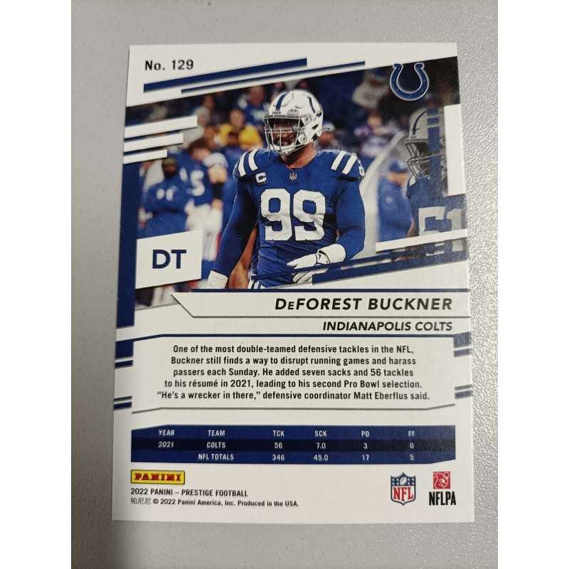 DEFOREST BUCKNER 2022 PANINI PRESTIGE