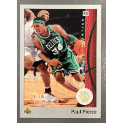 PAUL PIERCE 2002-03 UPPER DECK AUTHENTICS RAINBOW 29/50