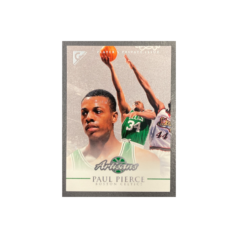 PAUL PIERCE 1999-00 TOPPS GALLERY PLAYER'S ISSUE ARTISANS 228/250