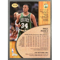 PAUL PIERCE 1999-00 TOPPS STADIUM CLUB FIRST DAY ISSUE 137/150