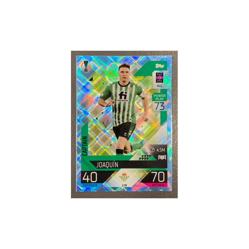 JOAQUIM 2022-23 TOPPS MATCH ATTAX CRYSTAL - 278