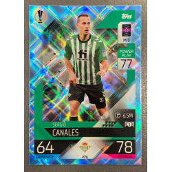 SERGIO CANALES 2022-23 TOPPS MATCH ATTAX CRYSTAL - 275