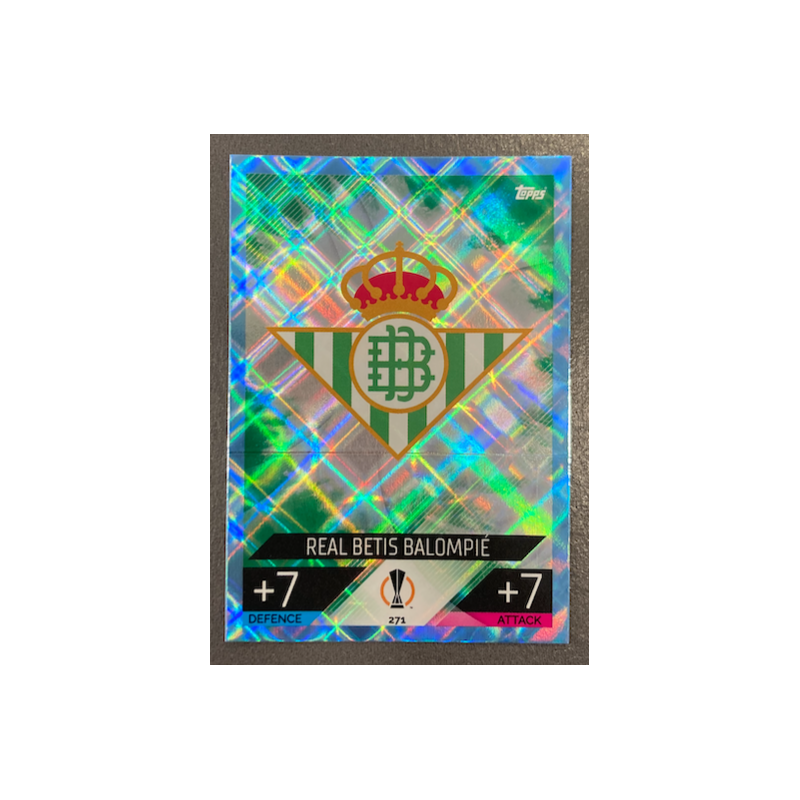 REAL BETIS BALOMPIÉ 2022-23 TOPPS MATCH ATTAX CRYSTAL - 271