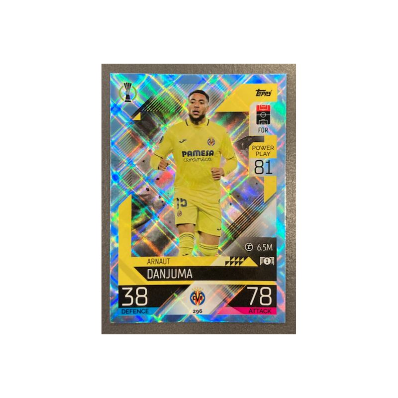 ARNAUT DANJUMA 2022-23 TOPPS MATCH ATTAX CRYSTAL - 296