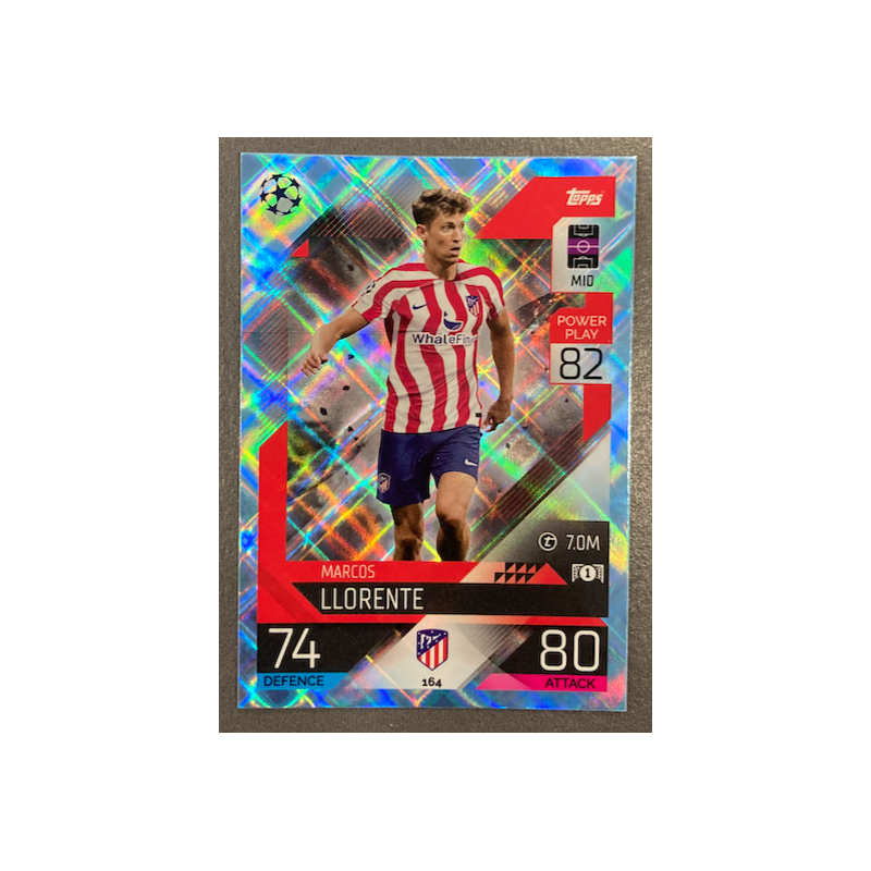 MARCOS LLORENTE 2022-23 TOPPS MATCH ATTAX CRYSTAL - 164