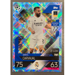 DANIEL CARVAJAL 2022-23 TOPPS MATCH ATTAX CRYSTAL - 124