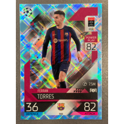 FERRAN TORRES 2022-23 TOPPS MATCH ATTAX CRYSTAL - 151