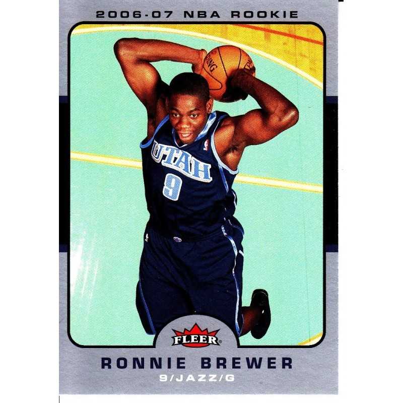 RONNIE BREWER 2006-07 FLEER RC