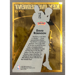 DAVID ROBINSON 1997-98 FLEER KEY INGREDIENT GOLD - 12